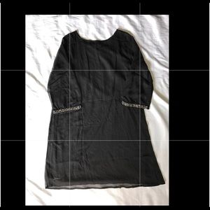 Venus decorated black dress!!!